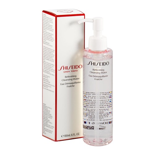 SHISEIDO  Refreshing Cleansing Water   Odświeżająca woda do demakijażu