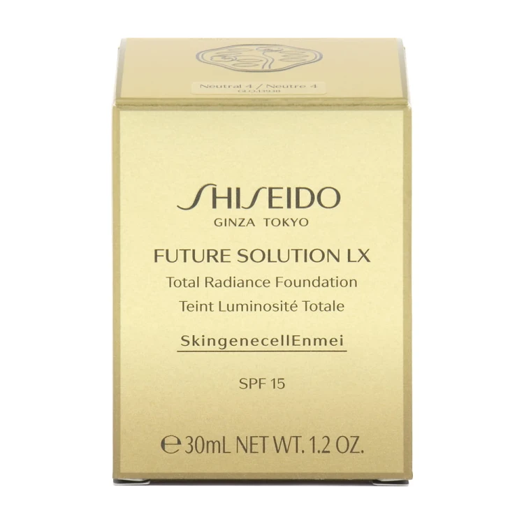 SHISEIDO  Future Solution LX Total Radiance Foundation SPF 15 N4 Neutral   Podkład do twarzy