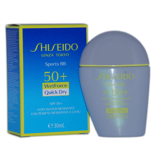 SHISEIDO  SUN SPORTS BB SPF50+ TANNING FLUID FOUNDATION VERY DARK   Ochronny krem BB 12g