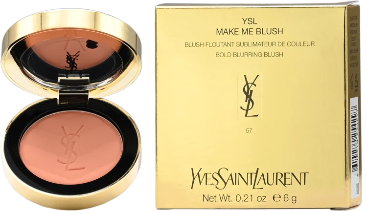 YSL  POWDER MAKE ME BLUSH   Róż 57 CORAL CLASH 5G