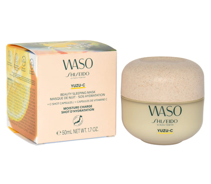 SHISEIDO Waso Yuzu-C Beauty Sleeping MaskNocna maska do twarzy 50ml