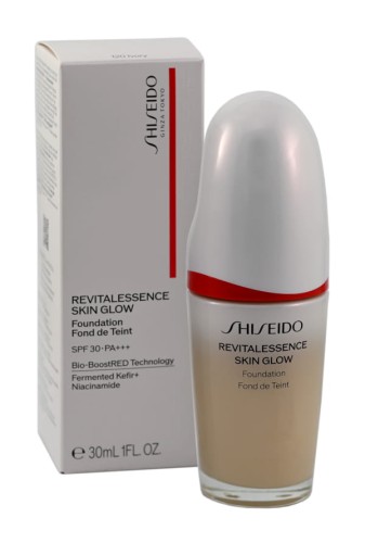 SHISEIDO  Revitalessence Skin Glow Foundation SPF 30+++ 120 Ivory   Podkład do twarzy  120 Ivory 30ML