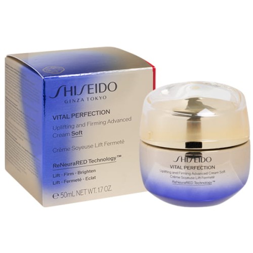 SHISEIDO  VITAL PERFECTION U&F ADVANCED CREAM SOFT   Krem liftingujacy do twarzy 50ML