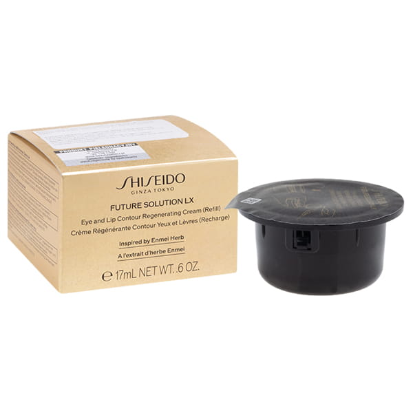 SHISEIDO   FUTURE SOLUTION LX EYE AND LIP CONTOUR REGENERATING CREAM  REFILL  Krem  do pielęgnacji skóry wokół oczu i ust -  wkład 17 ml