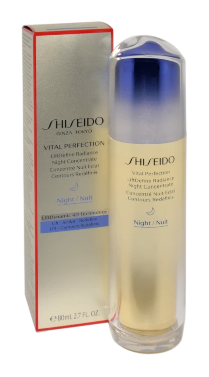 SHISEIDO Vital Perfection Lift Define Radiance Night SerumSerum do twarzy na noc 80ML