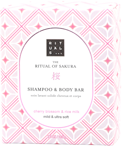 RITUALS   THE RITUAL OF SAKURA SHAMPOO & BODY BAR   Kostka do mycia ciała i włosów 100ML