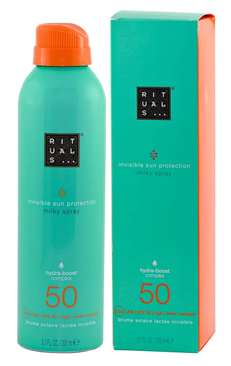 RITUALSThe Ritual Of Karma Sun Protection Milky Spray Spf50Nawilżający balsam w sprayu SPF50 200 ml
