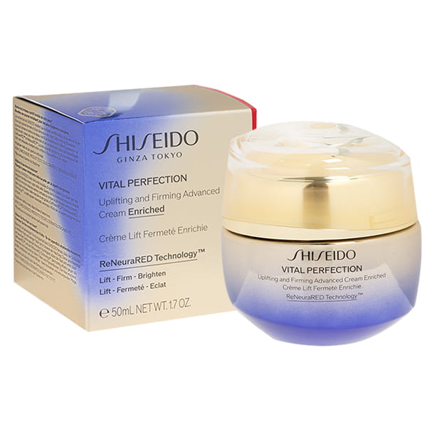 SHISEIDO  VITAL PERFECTION U&F ADVANCED CREAM ENRICHED   Krem do twarzy 50ML