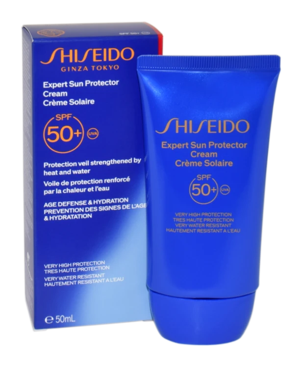 SHISEIDOSun Expert Pro Cream Spf50+Wodoodporny krem do opalania 50ml
