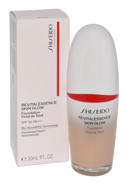 SHISEIDO Revitalessence Skin Glow Foundation Spf 30 310 SilkLekki podkad do twarzy 30ml