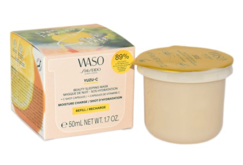 SHISEIDO  Waso Yuzu-C Beauty Sleeping Mask - Refill   Maseczka na noc - wkład 50ML