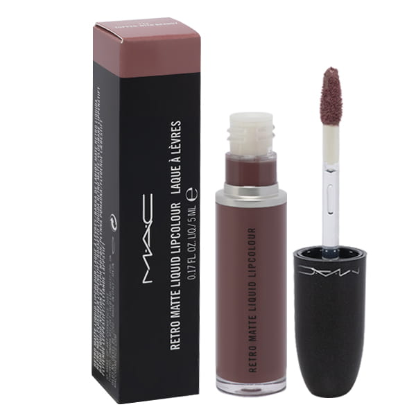 MAC  RETRO MATTE LIQUID LIPCOLOUR   Pomadka TOPPED WITH BRANDY 5ML
