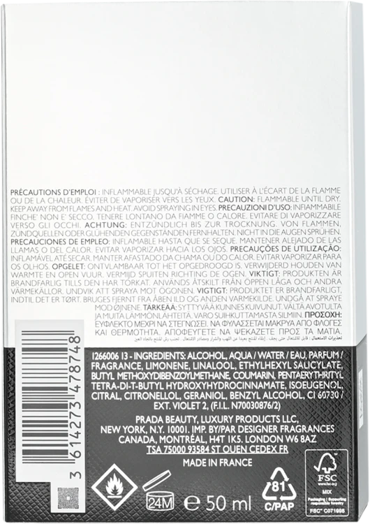 PRADALuna RossaWoda toaletowa męska 50ml