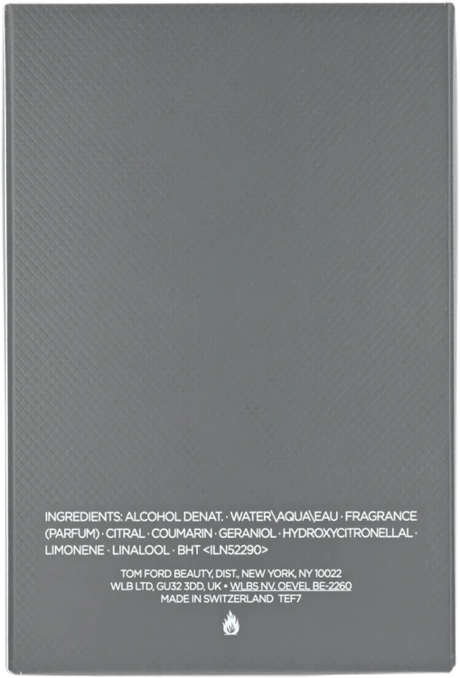 TOM FORD   EAU D'OMBRE LEATHER    Woda toaletowa męska 100 ML
