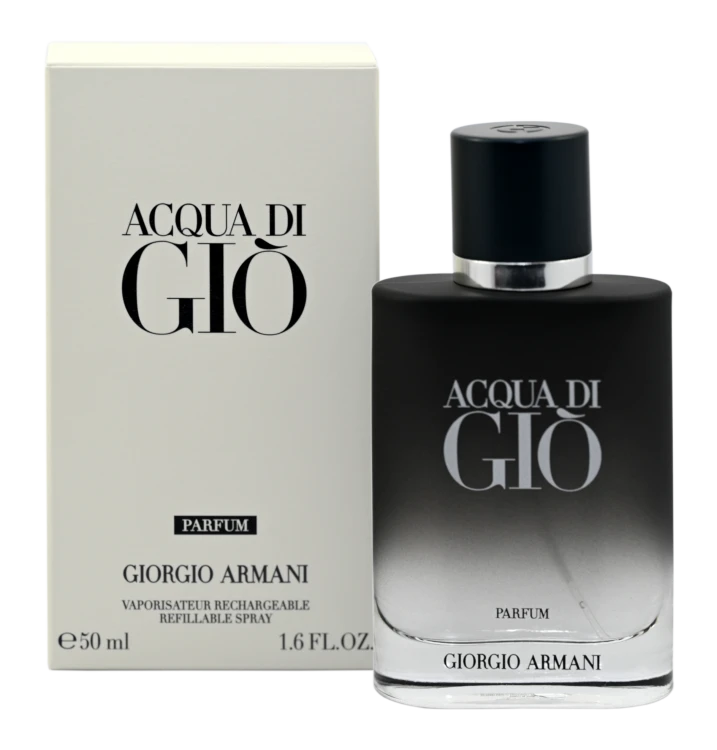 ARMANI  ACQUA DI GIO PARFUM  REFILLABLE   woda perfumowana męska wielokrotnego napełniania 50ML