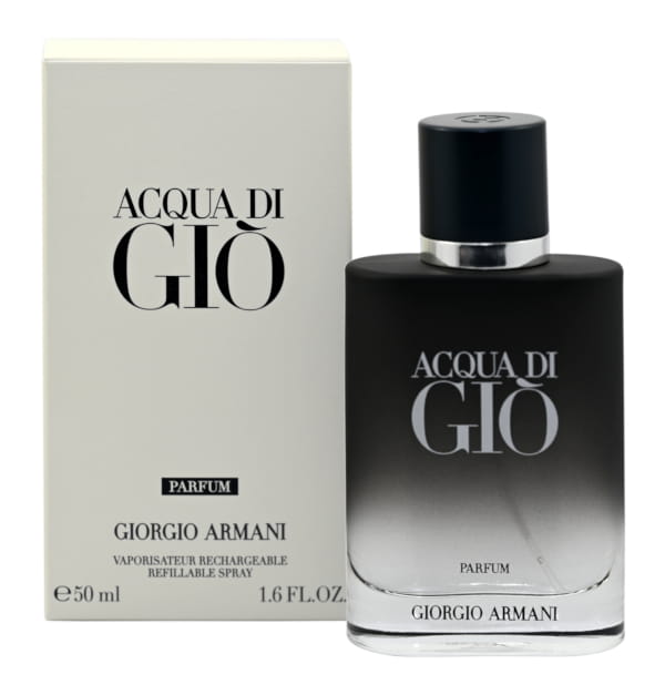 ARMANI  ACQUA DI GIO PARFUM  REFILLABLE   woda perfumowana męska wielokrotnego napełniania 50ML