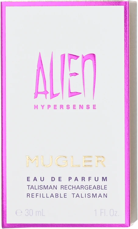 T.MUGLER ALIEN HYPERSENSES  TALISMAN  REFILLABLE   Woda perfumowana damska z możliwością ponownego uzupełanienia 30ml