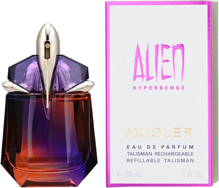 T.MUGLER ALIEN HYPERSENSES  TALISMAN  REFILLABLE   Woda perfumowana damska z możliwością ponownego uzupełanienia 30ml