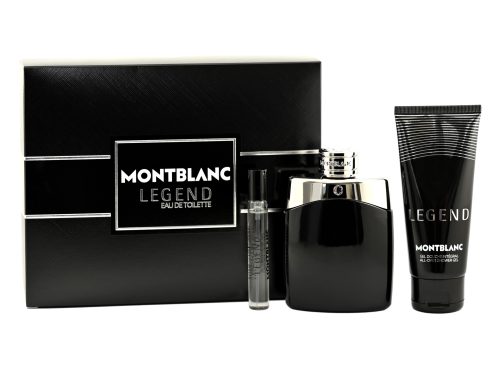MONT BLANC Set (Legend Set Edt 100ml + Edt 7,5ml + Shower Gel 100ml)Zestaw dla mężczyzn