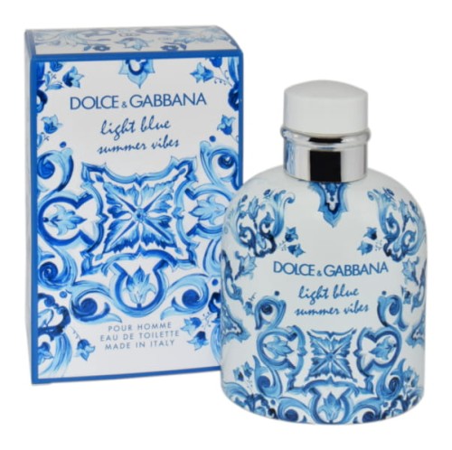 D&G  Light Blue Summer Vibes Pour Homme    Woda toaletowa 125 ml