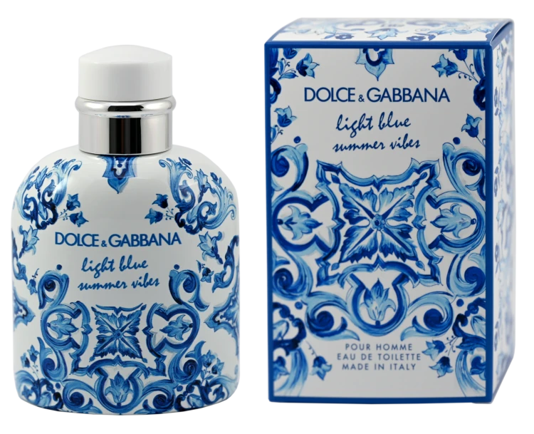 D&G  Light Blue Summer Vibes Pour Homme    Woda toaletowa 125 ml