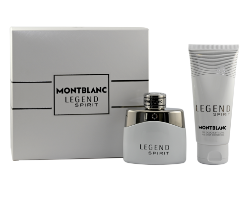MONT BLANC Set (Legend Spirit Edt 50ml + Shower Gel 100ml) Zestaw dla mężczyzn