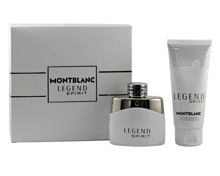 MONT BLANC Set (Legend Spirit Edt 50ml + Shower Gel 100ml) Zestaw dla mężczyzn