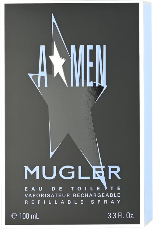 Thierry Mugler  A Men Refillable Rubber Spray  woda toaletowa męska  z możliwością napałnienia 100 ml