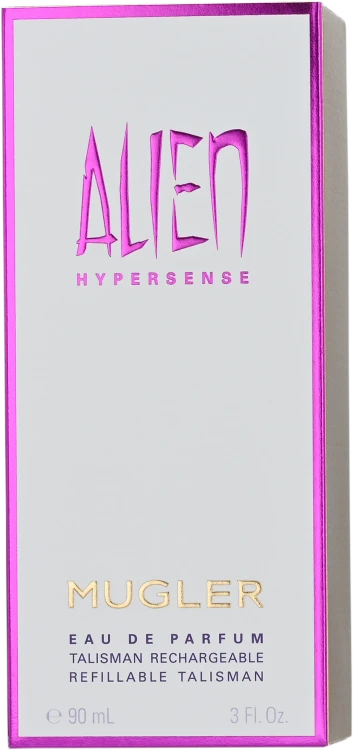 T.MUGLER ALIEN HYPERSENSES  TALISMAN  REFILLABLE   Woda perfumowana damska z możliwością ponownego uzupełanienia 90ml