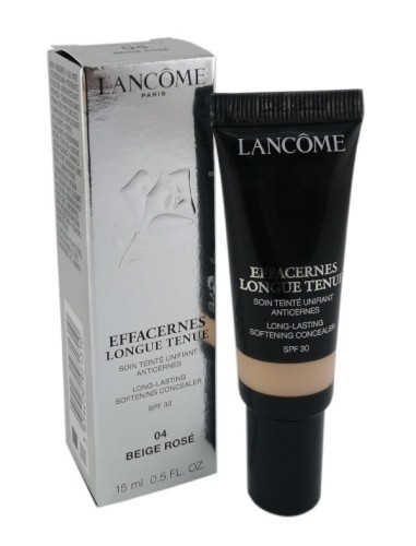 LANCOME  EFFACERNES LONGUE TENUE LONG LASTING SOFTENING CONCEALER 04 Beige Rose   Korektor pod oczy 15ml