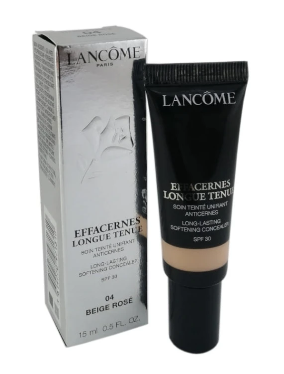 LANCOME  EFFACERNES LONGUE TENUE LONG LASTING SOFTENING CONCEALER 04 Beige Rose   Korektor pod oczy 15ml