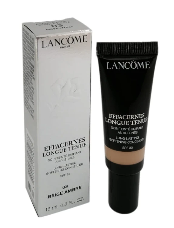 LANCOME  EFFACERNES LONGUE TENUE LONG LASTING SOFTENING CONCEALER 03 Beige Ambre   Korektor pod oczy 15ml