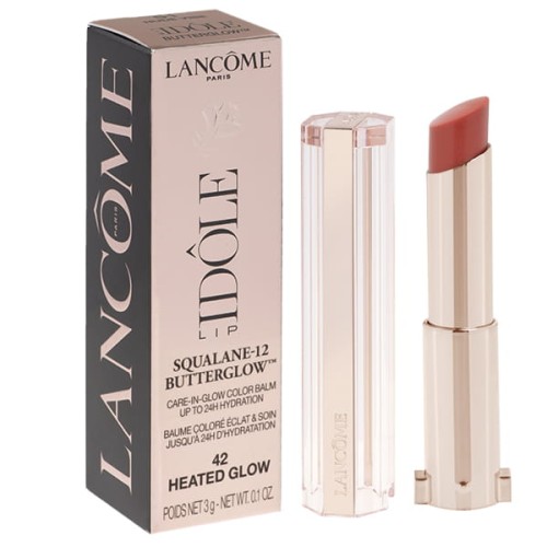 LANCOME LIP IDOLE SQUALANE-12 BUTTERGLOW Pomadka do ust 42 HEATED GLOW 3G