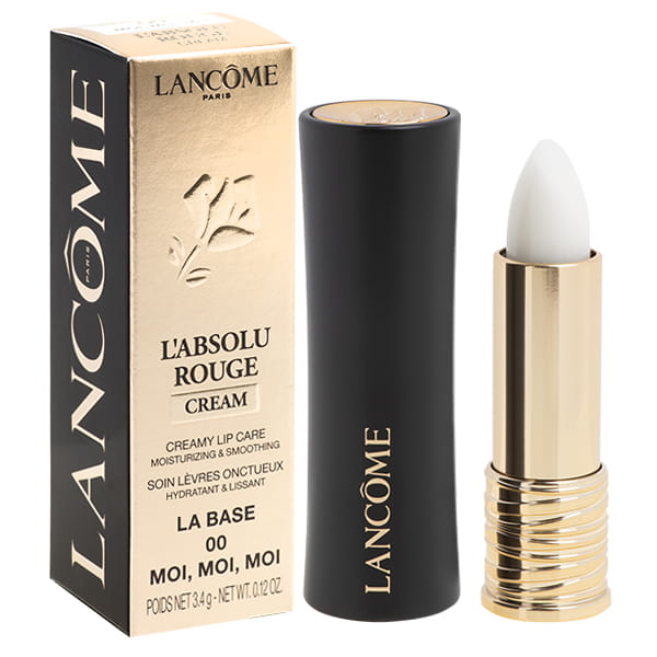 LANCOME L'absolu Rouge Cream La Base 00 Moi, Moi, Moi Pomadka do ust w sztyfcie 3,4g