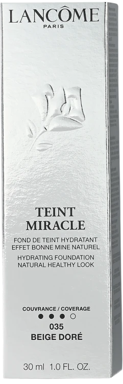 LANCOME  Teint Miracle Hydrating Foundation Natural Healthy Look 035 Beige Dore   podkład rozświetlający 30 ml