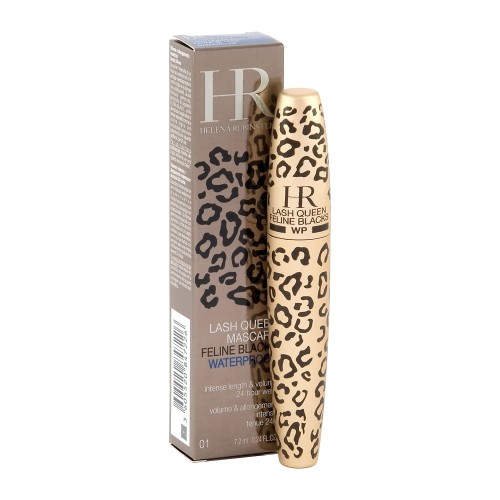 Helena Rubinstein  Mascara Lash Queen Feline Black 01 Waterproof  wodoodporny tusz do rzęs zwiększający objętość  7.2 g