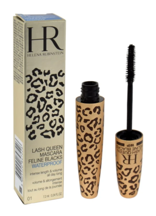 Helena Rubinstein  Mascara Lash Queen Feline Black 01 Waterproof  wodoodporny tusz do rzęs zwiększający objętość  7.2 g
