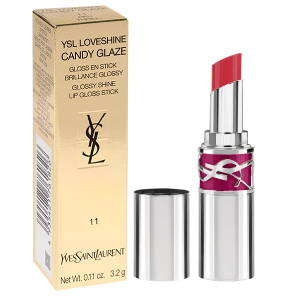 YSL  LOVESHINE CANDY GLAZE LIP GLOSS   Pomadka do ust  11 HEALTHY GLOW PLUMPER 3,2G