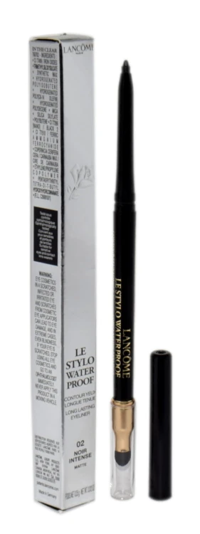 LANCOME Le Stylo Waterproof 02 Noir Intense Wodoodporna kredka do oczu 0,35 g
