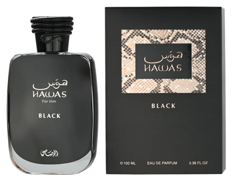 RASASI  HAWAS BLACK   Woda perfumowana męska  100ML  promocja