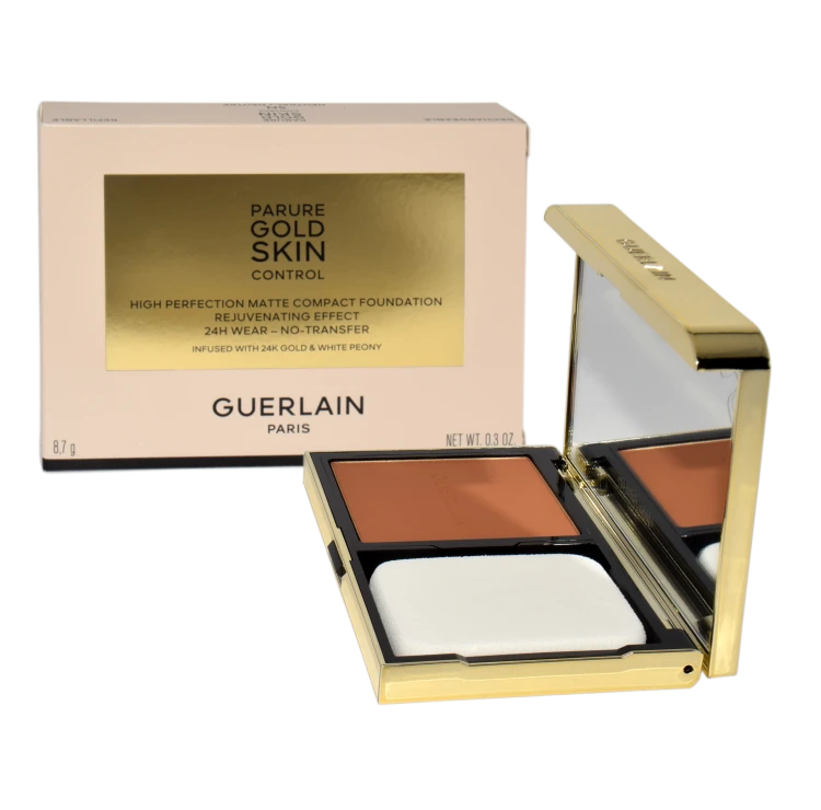 GUERLAIN  Parure Gold Skin Control Compact 5N   Podkład w kompakcie 5N