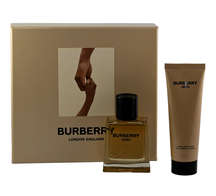 BURBERRY  Set (Hero EDT/S 50ML + Gel 75ML)   Zestaw