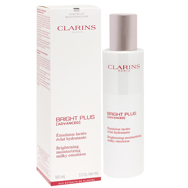 CLARINS BRIGHT PLUS BRIGHTENING MOISTURIZING MILKY EMULSION 100ML