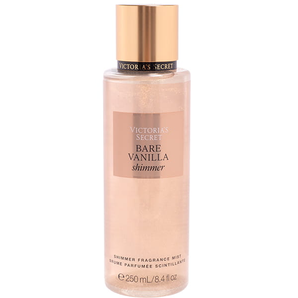 VICTORIA SECRET Bare Vanilla Shimmer Fragrance Mist Perfumowana mgiełka do ciała z drobinkami 250ml