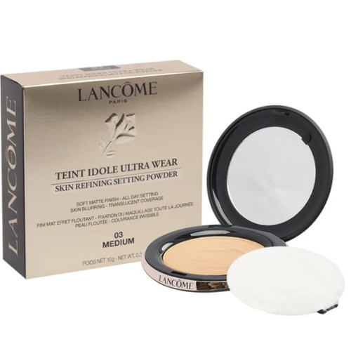 LANCOME TEINT IDOLE ULTRA WEAR SKIN REFINING SETTING POWDER 03 MEDIUM 10G