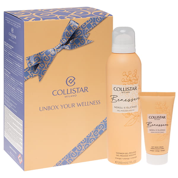 COLLISTAR SET (SHOWER GEL MOUSEE 200 ML+SOFT BODY CREAM 50 ML)