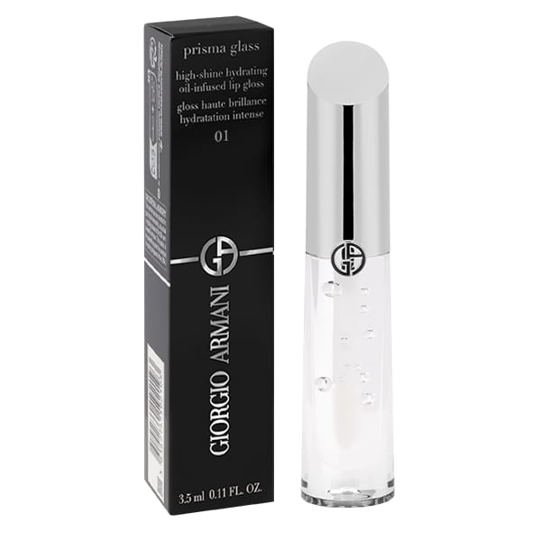 ARMANI   PRISMA GLASS HYDRATING LIP GLOSS   Błyszczyk do ust  01