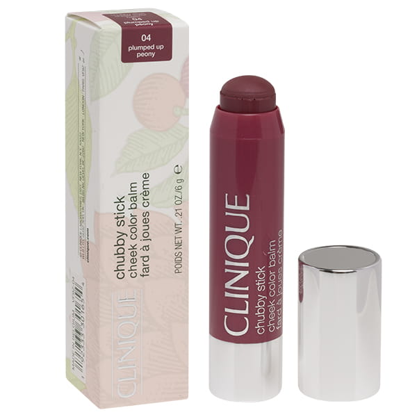 CLINIQUE CHUBBY STICK CHEEK COLOR BALM PLUMPED UP PEONY 6G