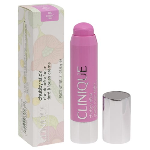 CLINIQUE CHUBBY STICK CHEEK COLOR BALM POPPIN PINK 6G