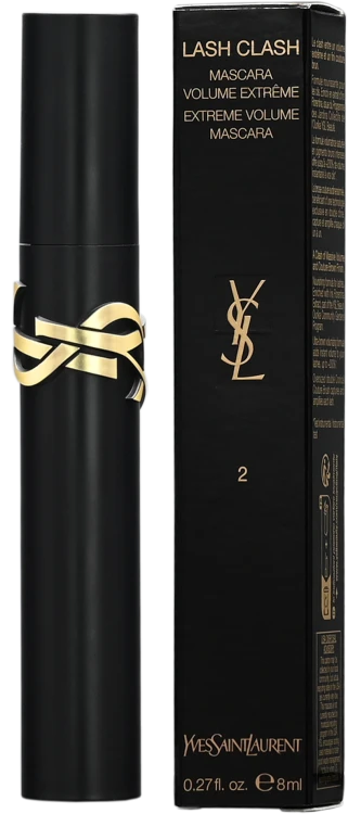 YSL  LASH CLASH MASCARA   Tusz do rzęs 02 BROWN 8ML